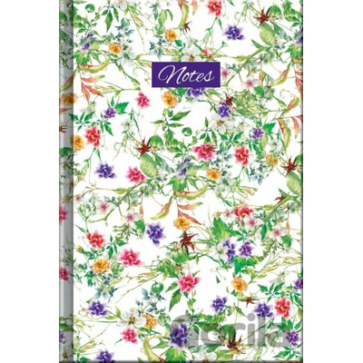 Notes Spektrum grafik Flowers linajkovaný