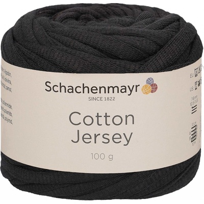 Schachenmayr Cotton Jersey 99 Černá