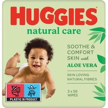 Huggies vlhčené ubrousky Pure Tripack 3 x 56 ks