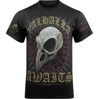 Image 1 of Victory or valhalla Мъжка тениска victory or valhalla - ЧЕРЕП НА ВРАНА- vov025km
