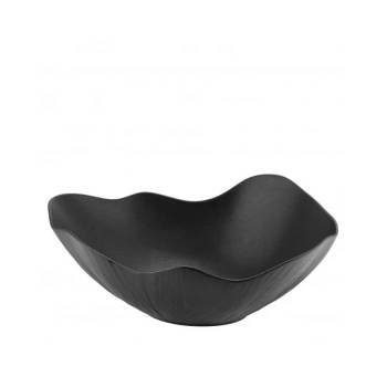 Image 1 of Horecano - Порцеланова купа асиметрична 46x31, 5xh19, 5см черна REN BUFFET-(HC-56929) (0156929)