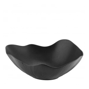 Horecano - Порцеланова купа асиметрична 46x31, 5xh19, 5см черна REN BUFFET-(HC-56929) (0156929)