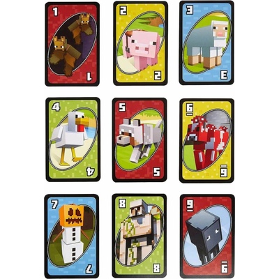 Mattel Uno Minecraft