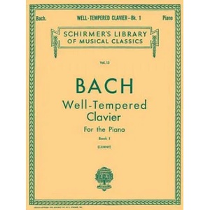 Well Tempered Clavier - Book 1 | Sebastian Bach Johann, Johann Sebastian Bach, Carl Czerny (2011)