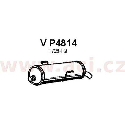 Zadní díl výfuku FENNO/IMASAF ACI V P4814