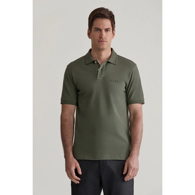 Gant 3D Graphic polo zelené