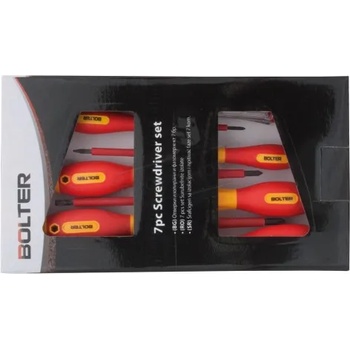 Image 1 of BOLTER Отвертки изолирани и фазомер 7 бр. к-т | xg53651 bolter (xg53651)