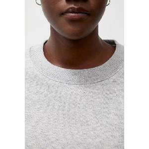 ANSWEAR уголемен суичър дамски от памук (DRES.TR)