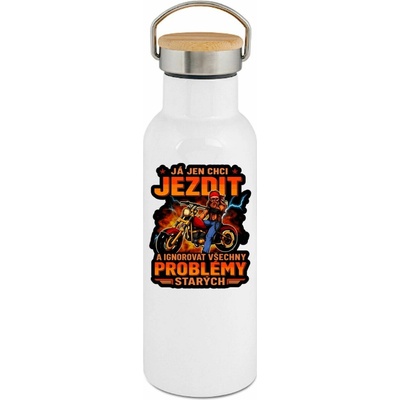 123TRIKO termoska Já jen chci jezdit... Moto Meme 500 ml