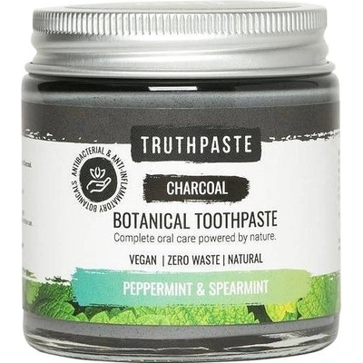 Truthpaste Charcoal prírodné minerálne s aktívnym uhlím mäta 100 ml