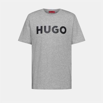 Hugo Тениска Hugo Dulivio T Shirt - Grey/Black 062