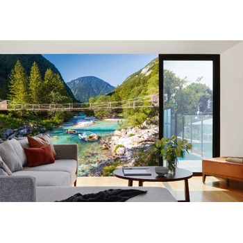 DIMEX ART s. r. o Самозалепваща се флизелинова фототапета национален парк триглав 375 x 250 см