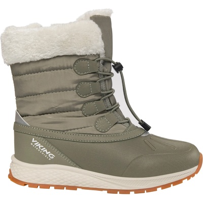 Viking Детски зимни ботуши Viking Kid's Equip Warm WP Zip Winter boots - Olive - размер 35 (EU) (702-2830-0316)