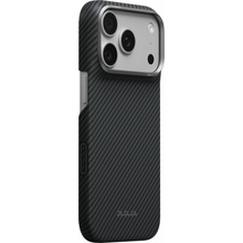 Pitaka Edge Case iPhone 18 Pro/17 Pro Black/Grey Twill KI1801P