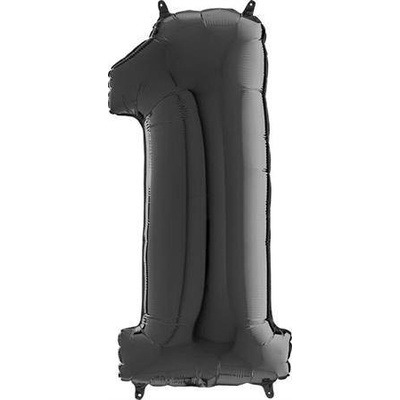 Lievik balón č. 1 čierny 66 cm Grabo