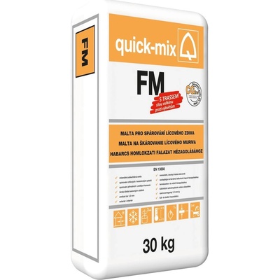 Quick-Mix Škárovacia hmota FM, sivá, 30 kg, 45060