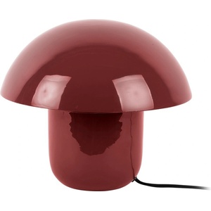Leitmotiv Бордо метална настолна лампа (височина 25 cm) Fat Mushroom - Leitmotiv (LM2124RD)
