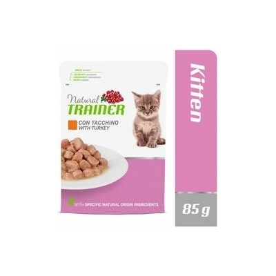 Trainer Natural Cat KITTEN&YOUNG morka 85 g