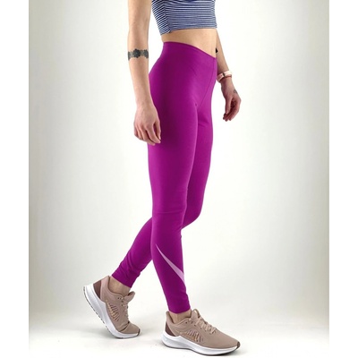 Nike legíny Swoosh užová