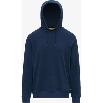 K-Way Мъжки суичър K-Way Lorly Linen Blend Hoodie - Blue Insignia (017-4411-0111)
