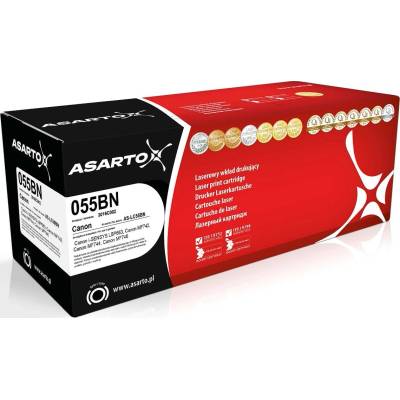 Compatible AS-LC55BN черна касета за принтер Canon CRG-055 (AS-LC55BN)
