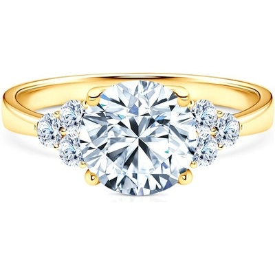 Savicki Zásnubný prsteň Fairytale žlté zlato laboratórne diamanty PI Z FAIR107 LAB 2ct