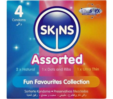Skins Assorted 4 ks