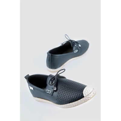 Moda Trend Дамски еспадрили - Черни #328360 (328360_Черно)