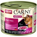 Krmivo pre mačky Animonda Carny Adult hovädzie a srdce 200 g