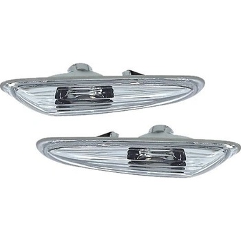 Кристални мигачи bmw e46 (2001-2005) / Е60 / x3 (2004-2009) - хром (sb03d)