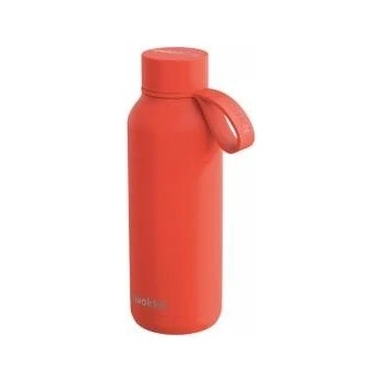 QUOKKA Solid With Strap - 510 ml Stainless Steel Thermal Bottle with Strap (Orange)