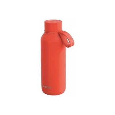 QUOKKA Solid With Strap - 510 ml Stainless Steel Thermal Bottle with Strap (Orange)