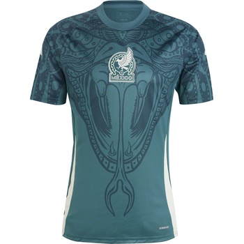 adidas Mexico Pre Match Shirt 2024 Adults - Green