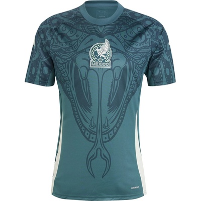 adidas Mexico Pre Match Shirt 2024 Adults - Green