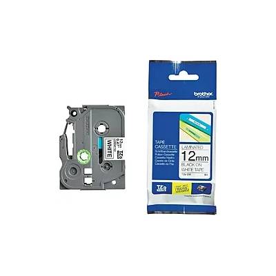 Brother TZe-231 Tape Black on White Laminated 12mm - Eco (TZE231)