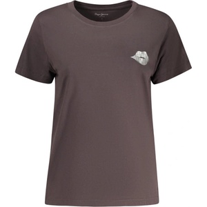 PEPE JEANS Дамска тениска с къс ръкав pepe jeans, Размер xs, Цвят Черен (pl5000082brule_ne999)