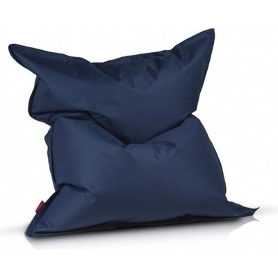 Ecopuf Pillow L polyester NC8 Tmavě modrá