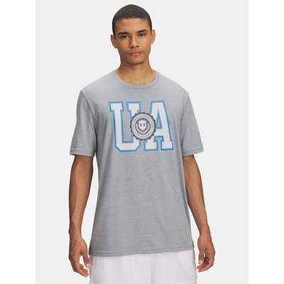 Under Armour Мъжка тениска Under Armour UA COLLEGE CREST LOGO SS-GRY Under Armour | Siv | МЪЖЕ | M
