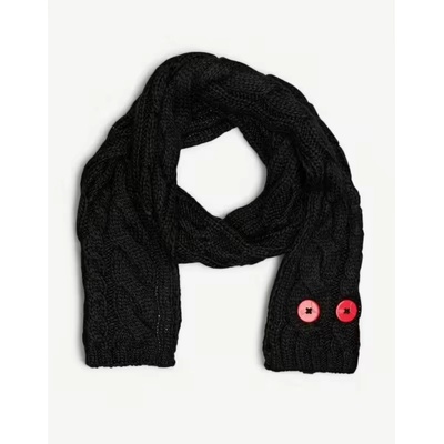 PUMA Long Knit Scarf Black
