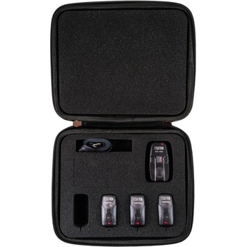 Flajzar CATFISHTX3 SET 3+1+RX MINI SETCAT331 Černá