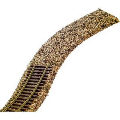 Busch H0 Štěrkové kolejové lože 2,4 m x 4 mm speciální korek s pryží 7501