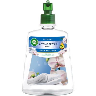 Air Wick Active Fresh памук и бяла орхидея пълнител за автоматичен освежител за въздух 228 мл (3320469)