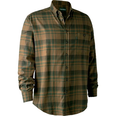 Deerhunter Мъжка риза с копчета Deerhunter Kyle Shirt - Green Check - размер 41/42 (033-2370-0112)