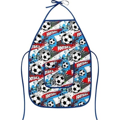 Bellatex Dětská zástěrka Fotbal 37x47 cm