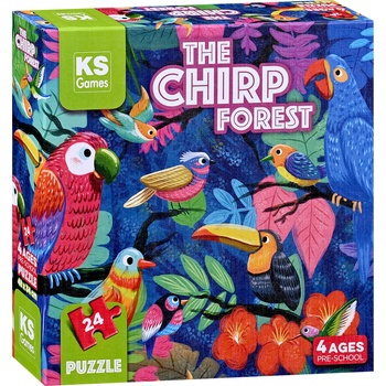 KS Games Пъзел KS Games от 24 части - Чуруликащата гора (PRS32709)