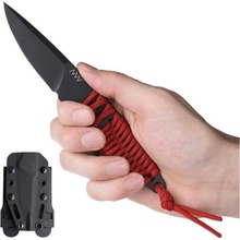Acta Non Verba P100 Dlc/Plain edge, Cerakote červená
