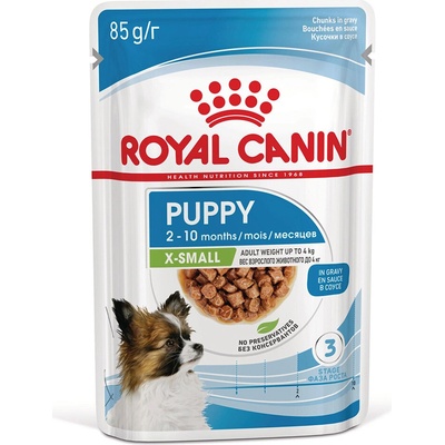 Royal Canin X-Small Puppy v omáčce 12 x 85 g