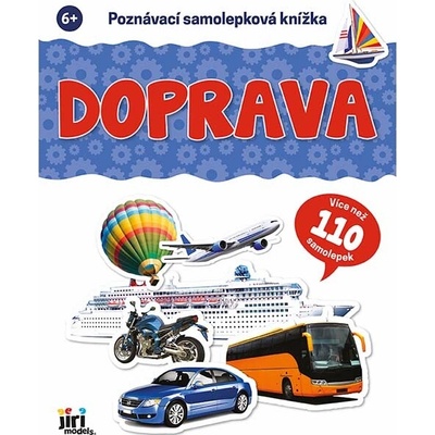 Poznávací samolepková knížka doprava