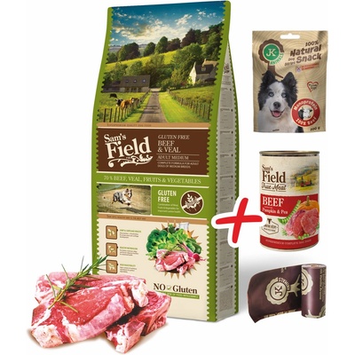 Sam's Field Gluten Free Adult Medium Beef & Veal 13 kg