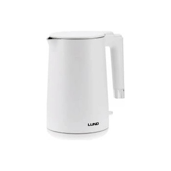 TOYA Electric kettle 1.5l white, cool touch
